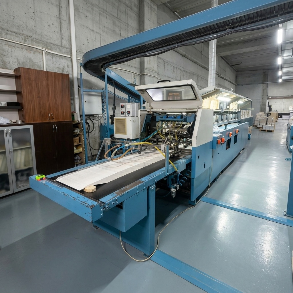 Wohlenberg Sprinter Gathering & Perfect Binding Line - Detail View 12