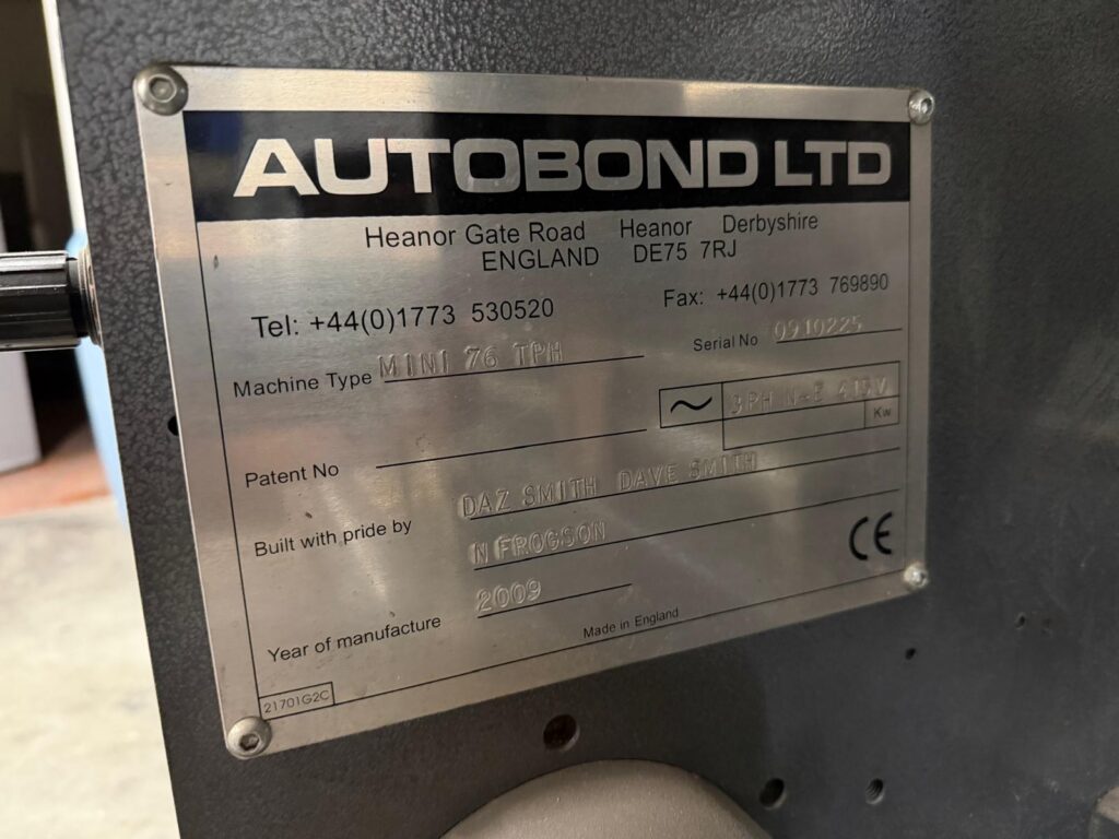 Autobond Mini 76 TPM - Detail View 4