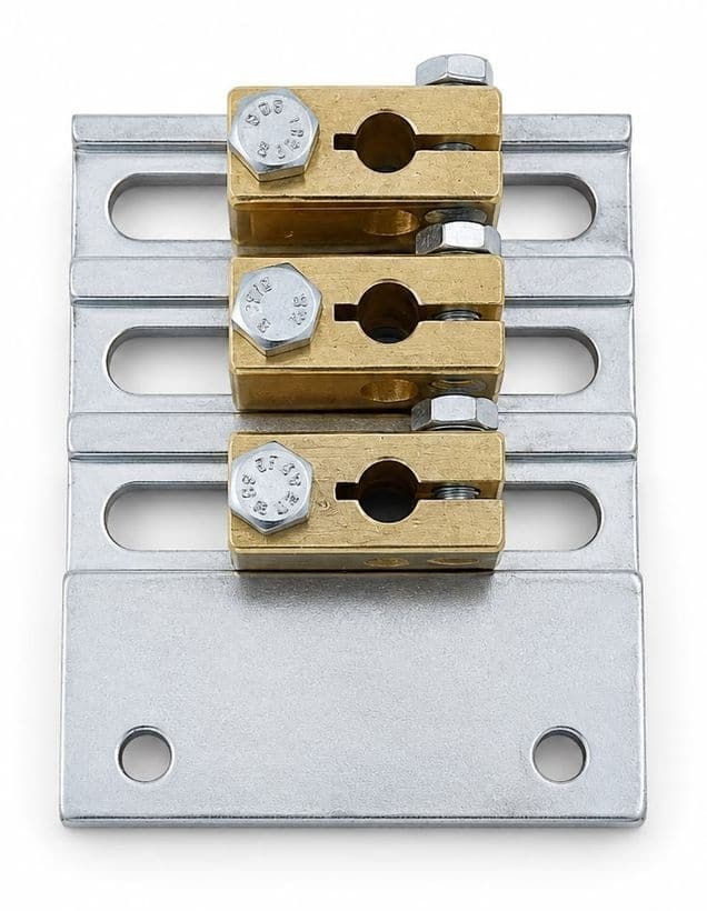 Brass Clamp Connecting Fitting